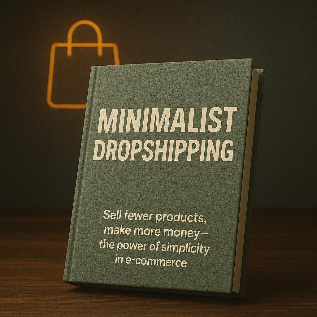 Minimalist Dropshipping Ebook Cover